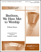 Brethren, We Have Met to Worship Handbell sheet music cover